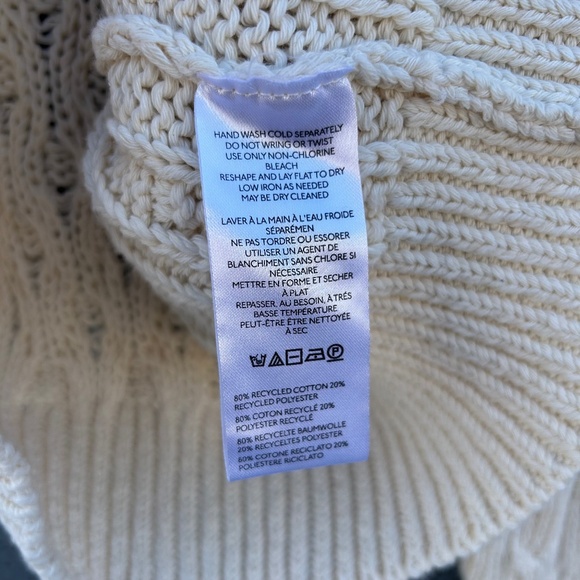 Anthropology Pilcro Cable Knit Turtleneck Sweater NWT Size Small - Picture 10 of 10